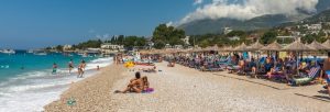 dhermi panorama 300x102 - Beach And Sea At The Resort Dhermi, Albania